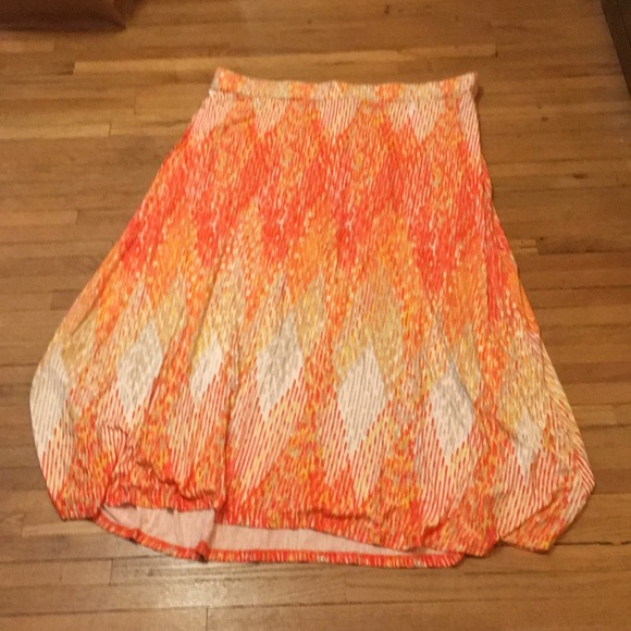 Lane Bryant Dresses & Skirts - Orange maxi skirt